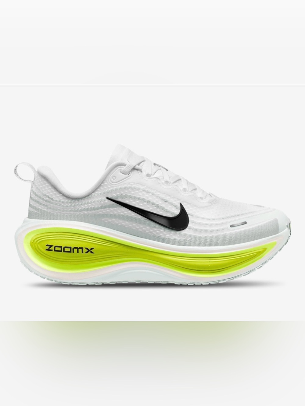 Nike Vomero Plus
Women's Cyber/White/Black ZoomX size 7.5 gently used